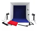 MIKROSAT PT-03 tárgysátor villágítással (50x50x50cm) (2x50W)