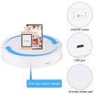 PULUZ Panoramic rotating display // 360 fokos termékforgató (30cm // 10-20kg) (white) (PU3049W)