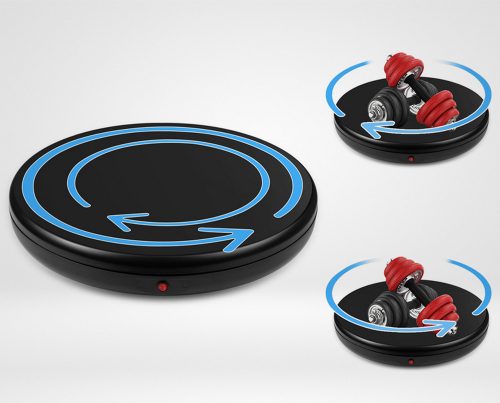 PULUZ Panoramic rotating display // 360 fokos termékforgató (45cm // 100kg) (black) (PU3145EU)