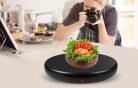 PULUZ Panoramic rotating display // 360 fokos termékforgató (45cm // 100kg) (black) (PU3145EU)