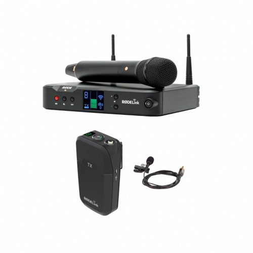 RODE Performer mikrofon készlet vevővel, kézi adóval, zsebadóval és csíptetős mikrofonnal