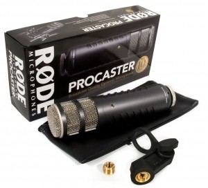 RODE Procaster dinamikus rádióstúdió mikrofon