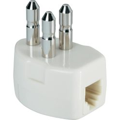 Telefon jack adapter RJ11 - olasz szabvány