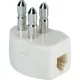 Telefon jack adapter RJ11 - olasz szabvány