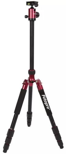 Rollei C5i Aluminium állvány, vörös