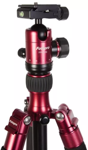 Rollei C5i Aluminium állvány, vörös