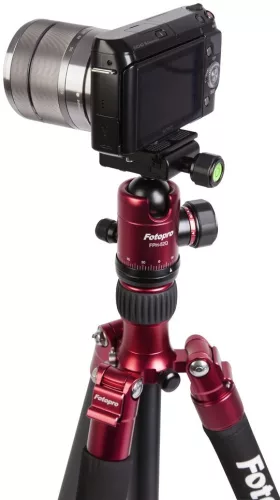 Rollei C5i Aluminium állvány, vörös