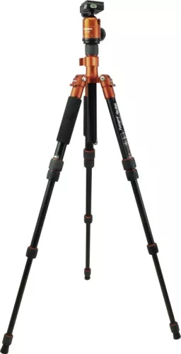 Rollei Fotopro Compact Traveller állvány gömbfejjel (narancs)