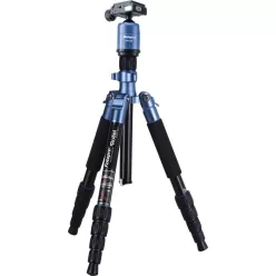   Rollei Fotopro Compact Traveller állvány gömbfejjel (kék)
