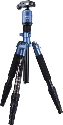Rollei Fotopro Compact Traveller állvány gömbfejjel (kék)
