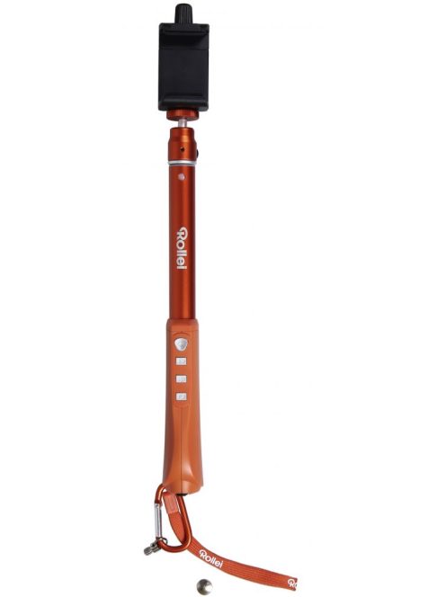 Rollei Selfie Stick Arm Extension kézi állvány távirányítóval (narancs)