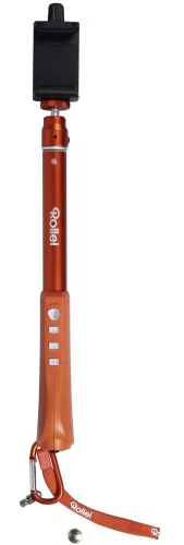 Rollei Selfie Stick Arm Extension kézi állvány távirányítóval (narancs)