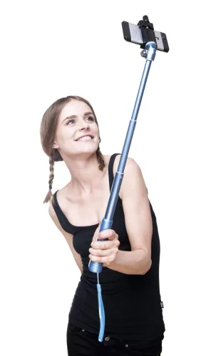 Rollei Selfie Stick Arm Extension kézi állvány távirányítóval (narancs)