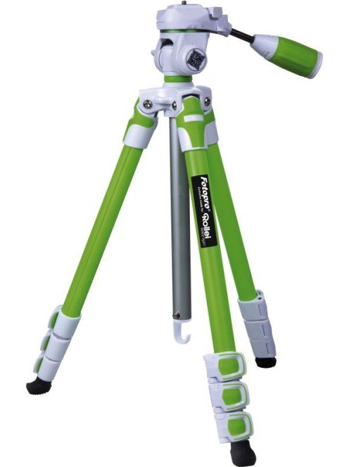 Rollei Fotopro S3 állvány 3D videofejjel (zöld)