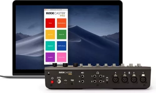 RodeCaster Pro podcast production studio (Rodecaster Pro)