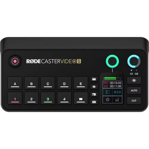 RODECaster Video S integrált videó és hangkeverő