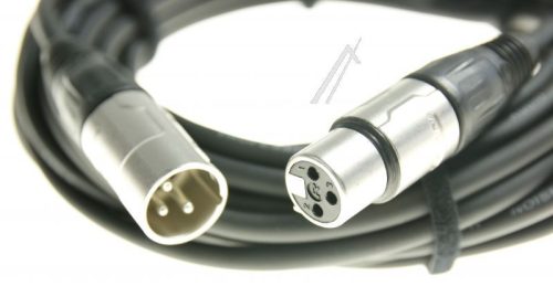 REAN BY NEUTRIK XLR apa - XLR anya kábel (3 pol) (10m) (black)