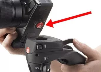 Manfrotto RROUND-PL QR gyors cseretalp 