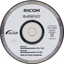 Ricoh SW147 szoftver CD