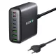 Blitzwolf® BW-S26 (250W) 8 portos USB "PD" asztali gyorstöltő állomás