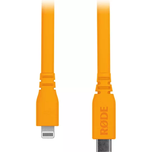 RODE SC19 USB-C - LIGHTNING összekötő kábel (150cm), narancssárga