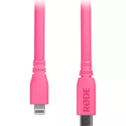   RODE SC19 USB-C - LIGHTNING összekötő kábel (150cm), rózsaszín