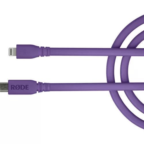 RODE SC19 USB-C - LIGHTNING összekötő kábel (150cm), lila