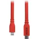 RODE SC19 USB-C - LIGHTNING összekötő kábel (150cm), piros