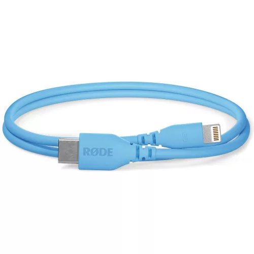 RODE SC21 USB-C // Lightning kábel (30cm), kék