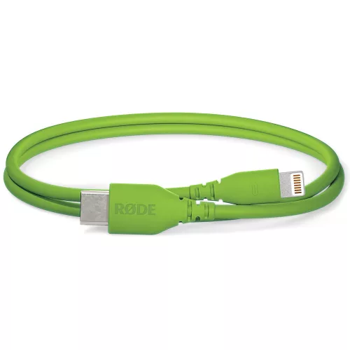 RODE SC21 USB-C // Lightning kábel (30cm), zöld