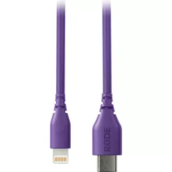RODE SC21 USB-C // Lightning kábel (30cm), lila