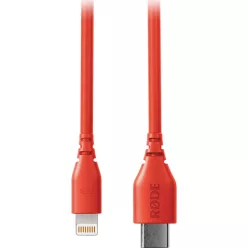 RODE SC21 USB-C // Lightning kábel (30cm), piros