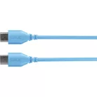 SC22 30cm USB-C to USB-C Cable, kék