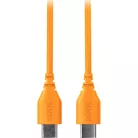 SC22 30cm USB-C to USB-C Cable, narancssárga