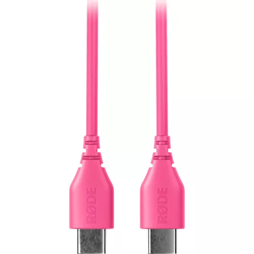 SC22 30cm USB-C to USB-C Cable, rózsaszín