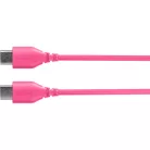 SC22 30cm USB-C to USB-C Cable, rózsaszín
