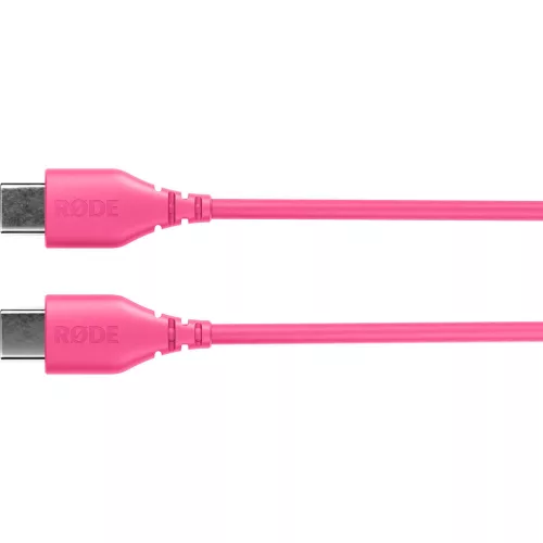 SC22 30cm USB-C to USB-C Cable, rózsaszín