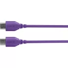 SC22 30cm USB-C to USB-C Cable, lila