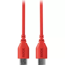 SC22 30cm USB-C to USB-C Cable, piros