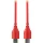 SC22 30cm USB-C to USB-C Cable, piros