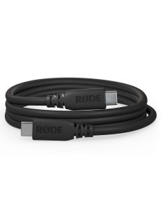 RODE USB-C // USB-C kábel (2m) (apa // apa) (black) (SC27)