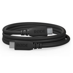 RODE USB-C // USB-C kábel (2m) (apa // apa) (black) (SC27)