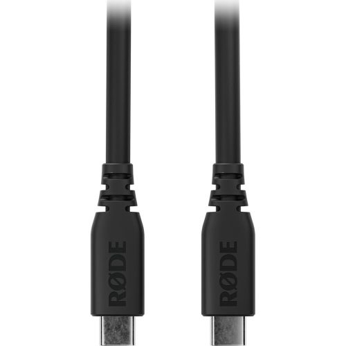 RODE USB-C // USB-C kábel (2m) (apa // apa) (black) (SC27)