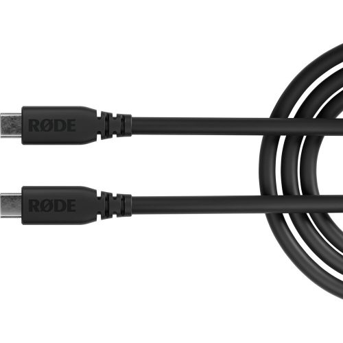 RODE USB-C // USB-C kábel (2m) (apa // apa) (black) (SC27)