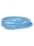 RODE USB-C // USB-C kábel (2m) (apa // apa) (blue) (SC27B)