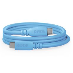 RODE USB-C // USB-C kábel (2m) (apa // apa) (blue) (SC27B)