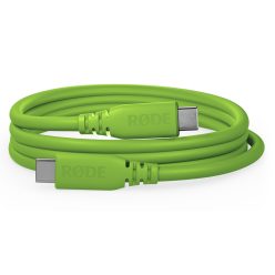 RODE USB-C // USB-C kábel (2m) (apa // apa) (green) (SC27G)