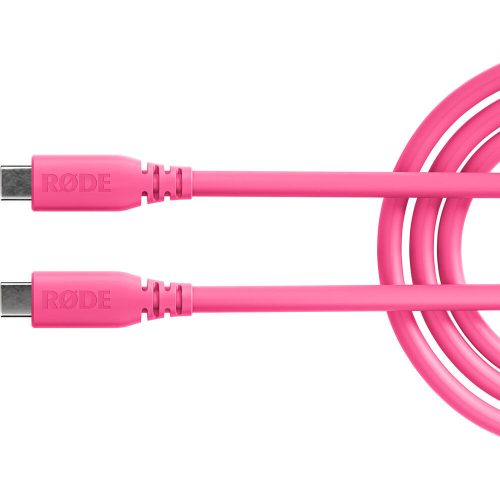 RODE USB-C // USB-C kábel (2m) (apa // apa) (pink) (SC27P)