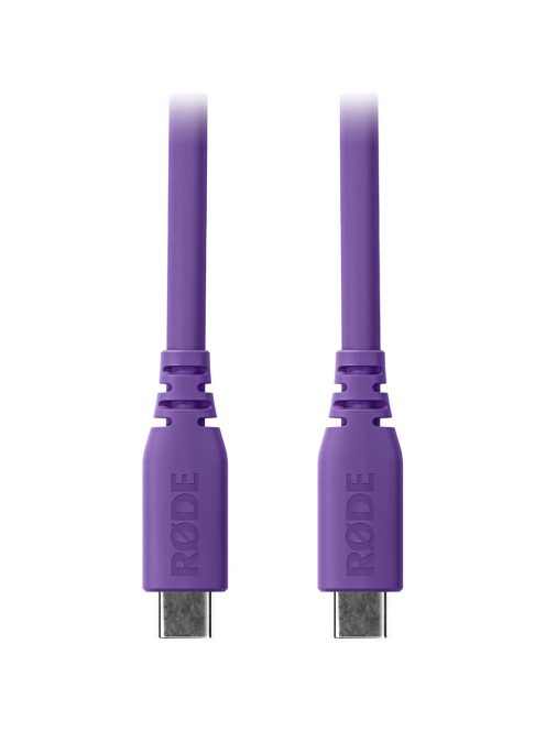 RODE USB-C // USB-C kábel (2m) (apa // apa) (purple) (SC27PU)