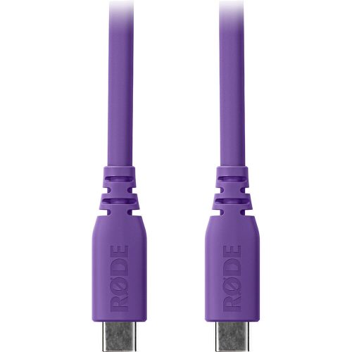 RODE USB-C // USB-C kábel (2m) (apa // apa) (purple) (SC27PU)